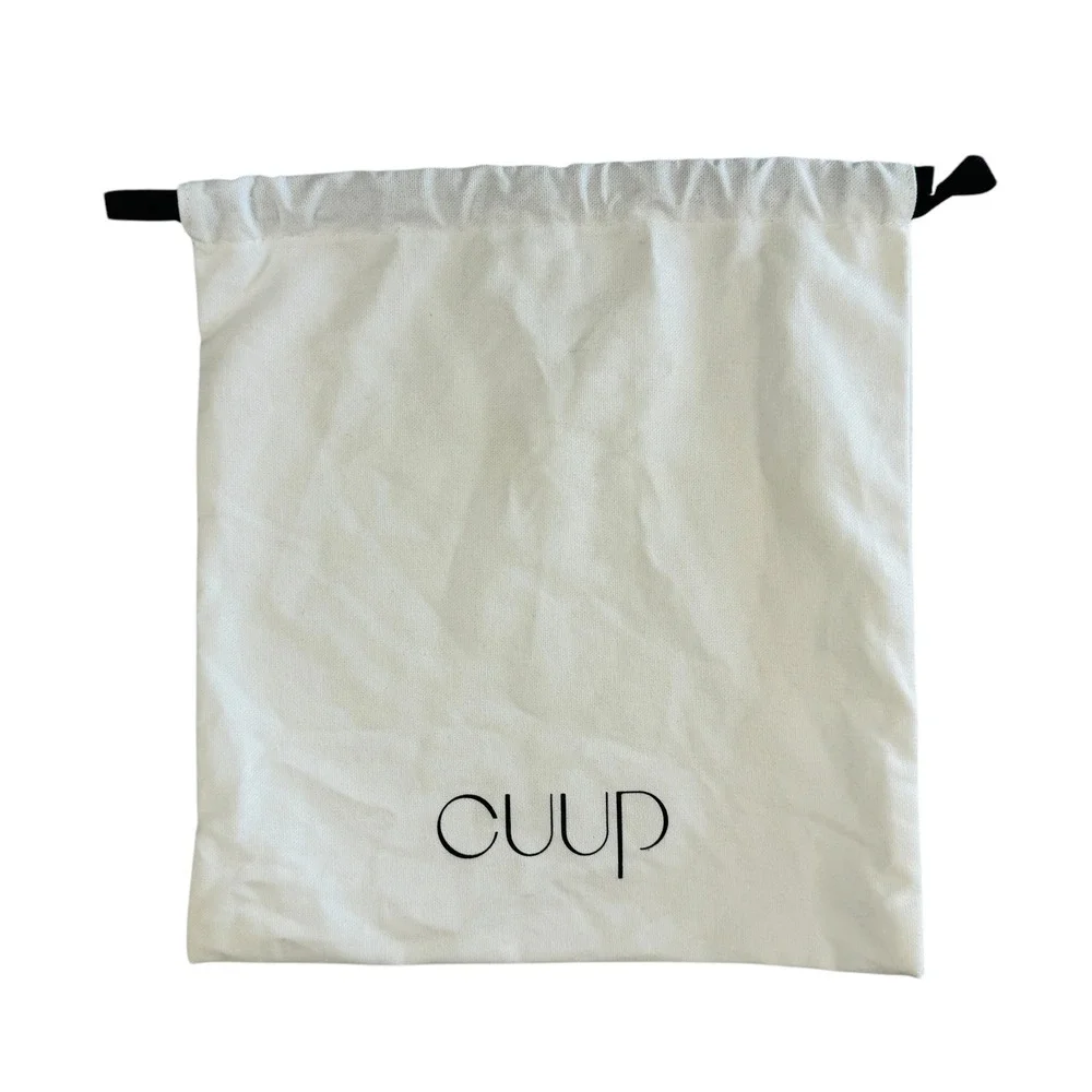 CUUP Storage Bag Dust‎ Bag Travel Bag Organizer Black Drawstring Closure Small